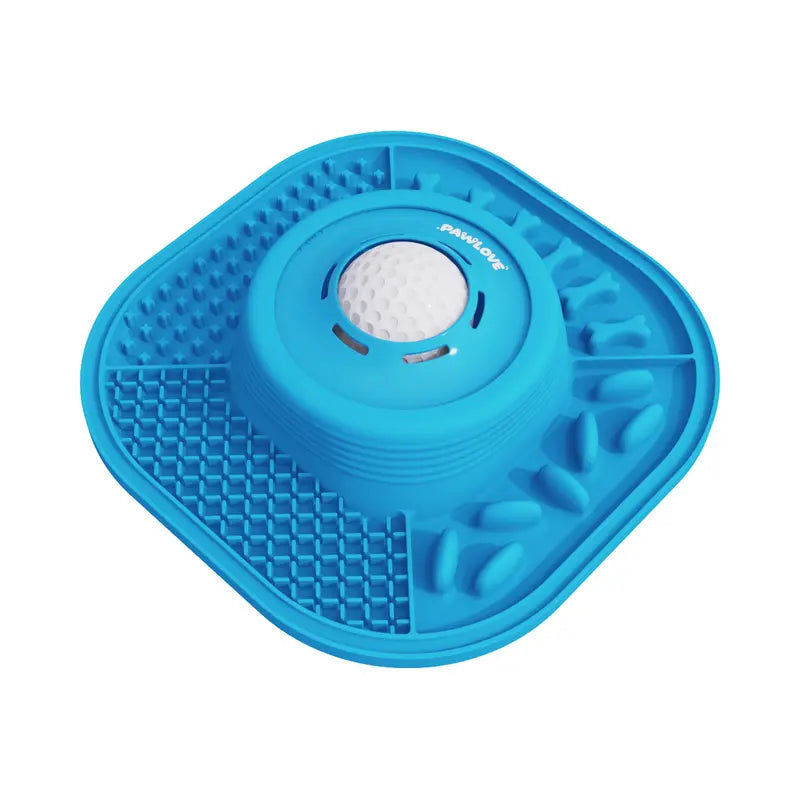 Slow Feeder Bowl for Dogs with Anti-Slip & Ball Design