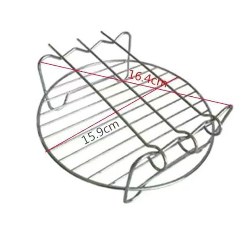 Round Stainless Oven Grill Spit