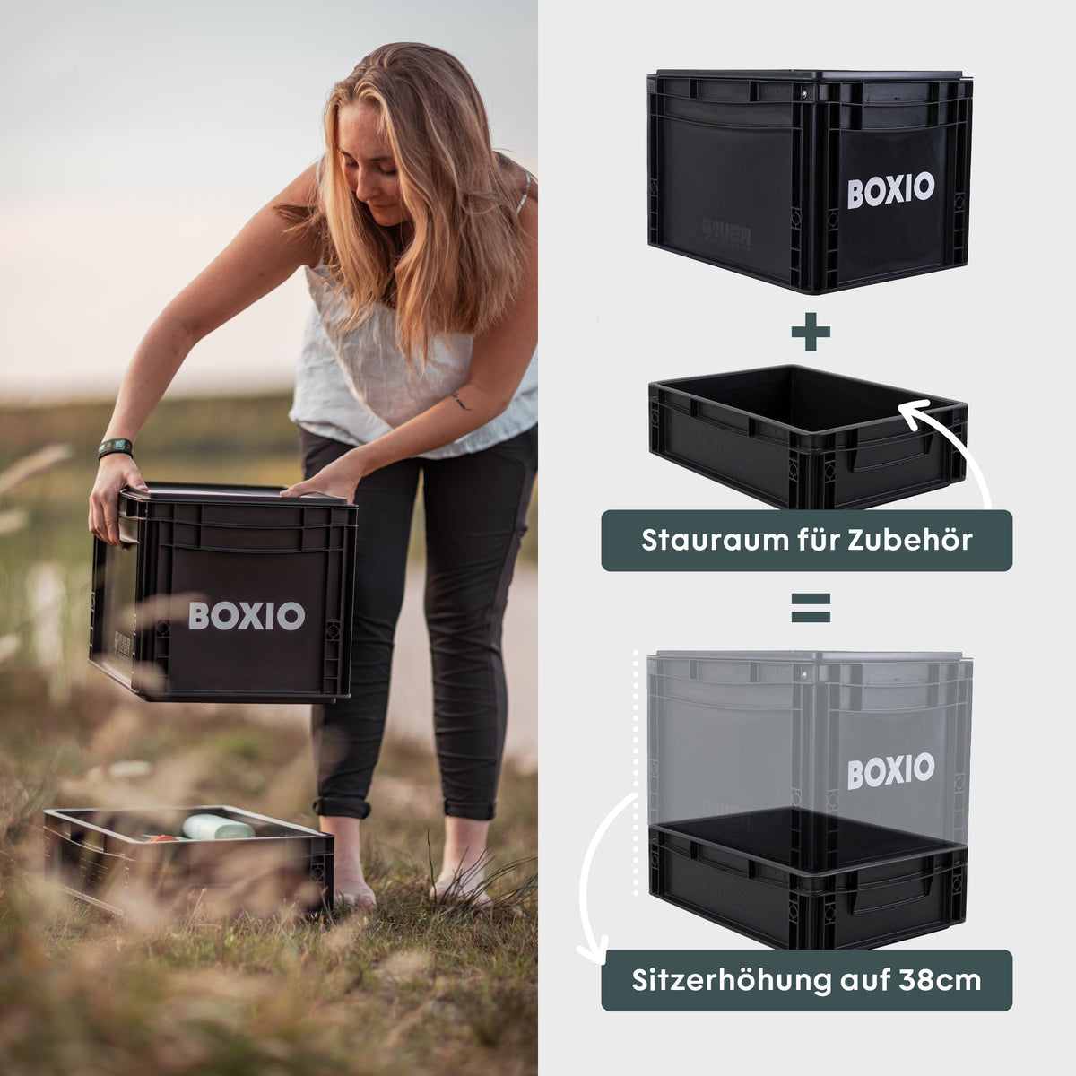 BOXIO Toilet Max+ Portable Comfort