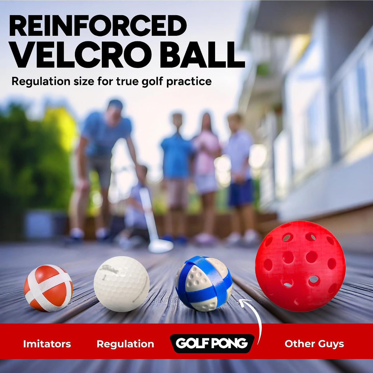 Backyard Golf Pong Challenge Mat