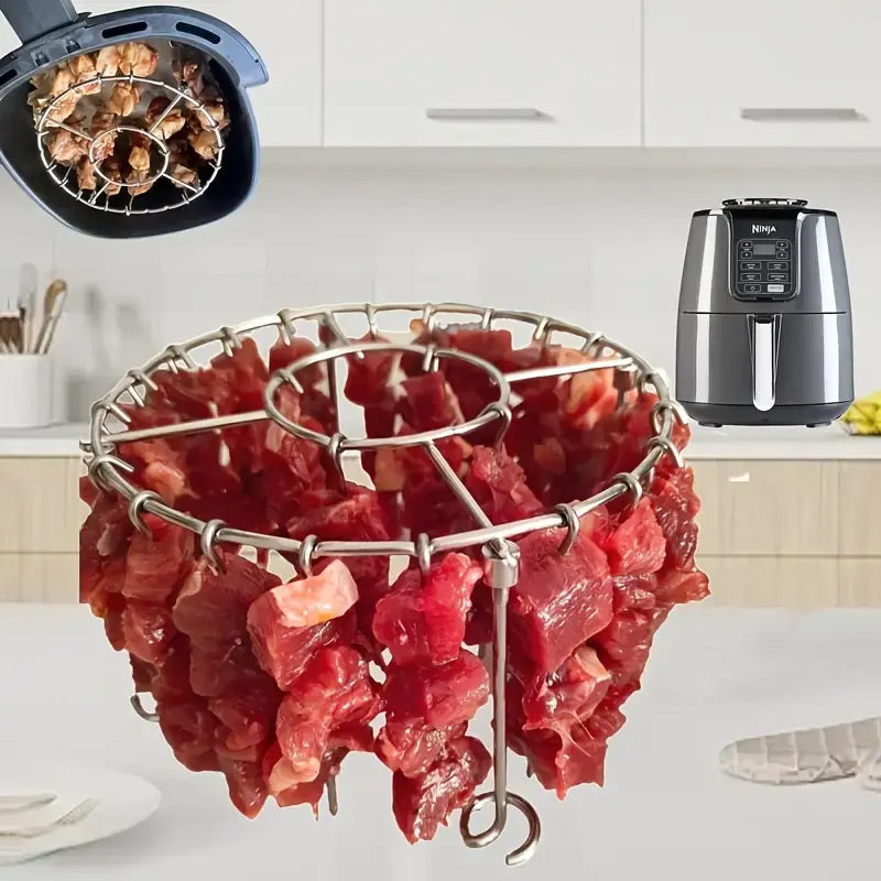 Round Stainless Oven Grill Spit