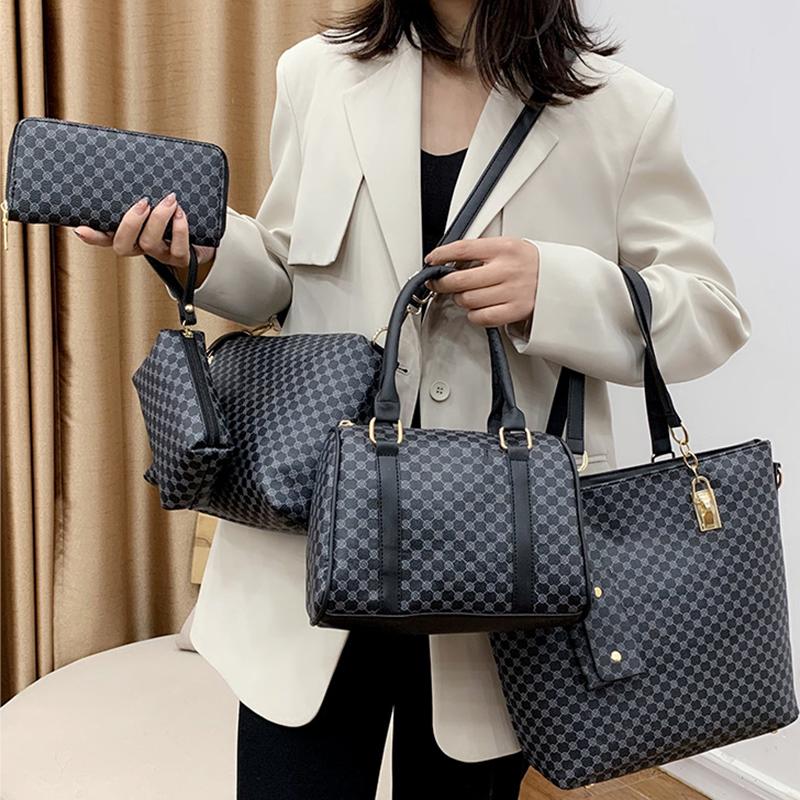 6-Piece PU Leather Bag Set – Complete, Coordinated Style